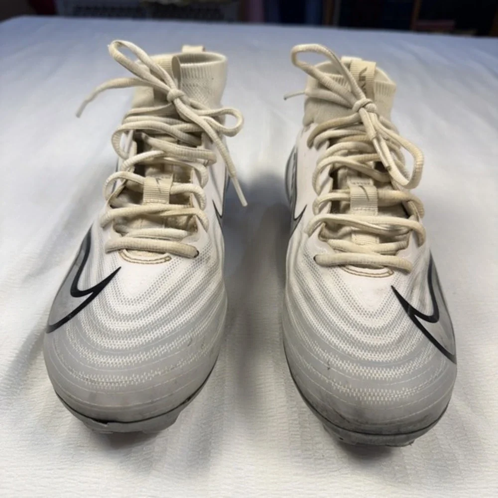 Nike Vapor Speed 3‎ Men's Football Cleats White Gray Size 8.5 FB3303-100